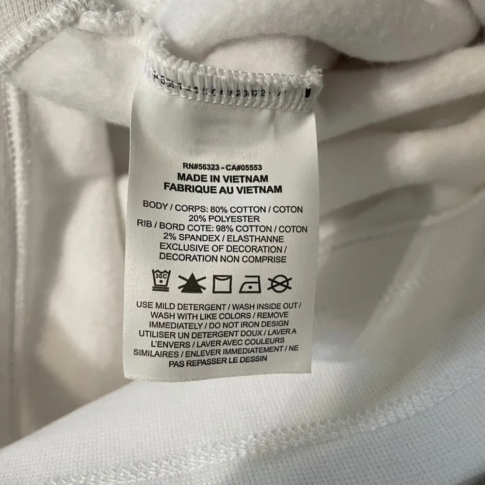 Nike Joggers Womens L White Gold‎ Metallic Sportswear Fleece Sweatpants Logo